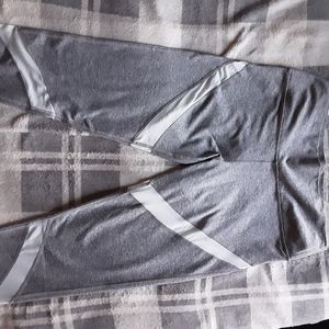Aerie Chill Play Move Grey 7/8 Leggings XL